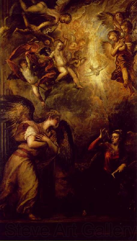 TIZIANO Vecellio Annunciation srt